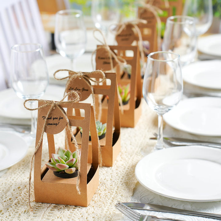 Succulent-Wedding-Favors-Kraft-Box